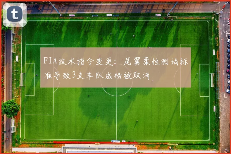 FIA技术指令变更：尾翼柔性测试标准导致3支车队成绩被取消